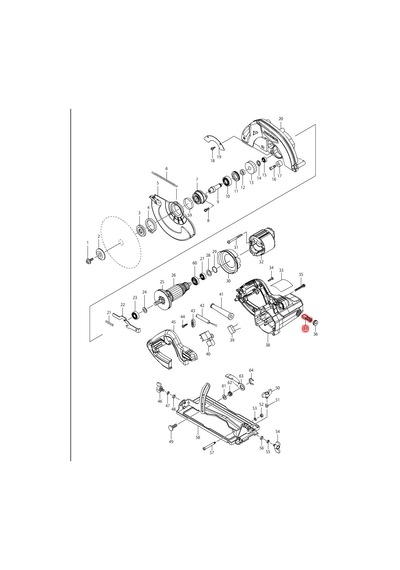 Makita MT582 Kömür CB-303 Ürün Kodu 194996-6