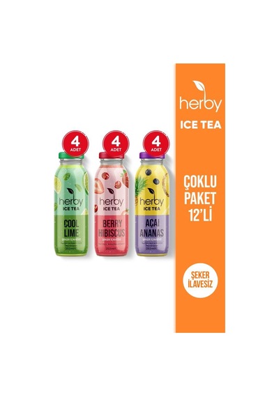 Herby Ice Tea Deneme Paketi 12'li