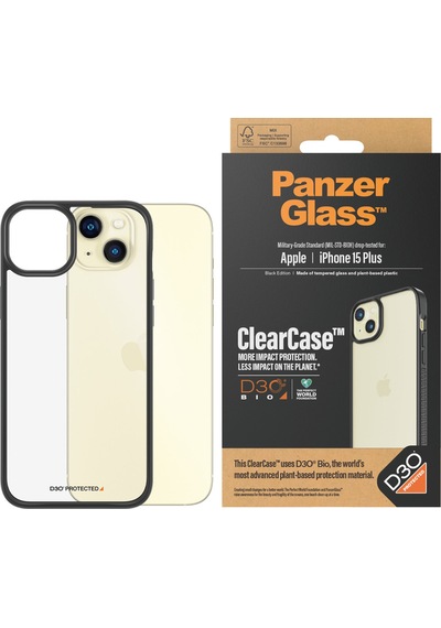 Clearcase Apple Uyumlu iPhone 15 Plus D3o Darbeye Karşı Korumalı Şeffaf Siyah Çerçeveli Telefon Kılıfı Siyah Clearcase Apple Uyumlu iPhone 15 Plus D3o Darbeye Karşı Korumalı Şeffaf Siyah Çerçeveli Telefon Kılıfı Siyah