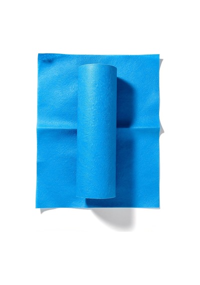 Technow Softtex 15 Kesimli Mavi Kopar Kullan Rulo Temizlik Bezi 27x30 Cm 1 Adet Rulo Pembe