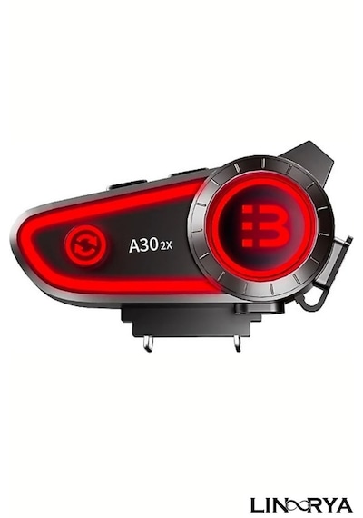 Blıc A30 2x Bluetooth Eşleşmeli Motosiklet Kask Kulaklığı Intercom Kulaklık
