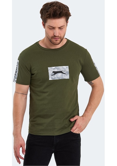Slazenger PADERAU IN Erkek Tişört Haki