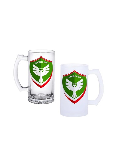 Amedspor Buzlu Ya Buzsuz Seçenekleriyle Bira Bardağı