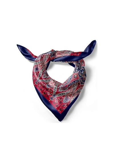 Etnik Desen Bandana/fular Kırmızı