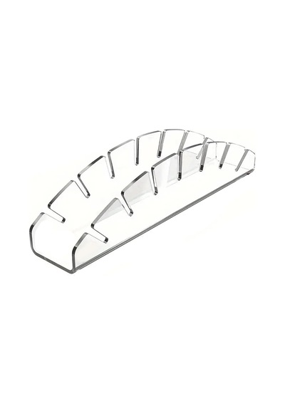 Şapka Organizer Oval 7 Kapasiteli Şeffaf