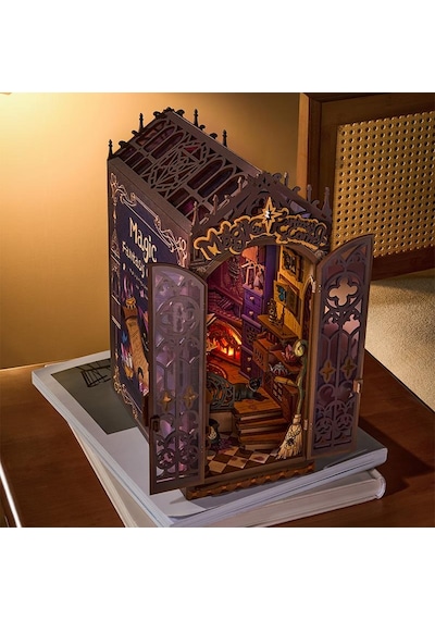 Rolife Tgb14 Magic Fantasy Corner Kitap Köşesi Book Nook Dıy Minyatür Maket Modelseti Mini Dollhouse 3d Model Kit Detaylı Dekoratif Hobi Seti 3d Puzzle Tiny House Rolife Tgb14 Magic Fantasy Corner Kitap Köşesi Book Nook Dıy Minyatür Maket Modelseti Mini Dollhouse 3d Model Kit Detaylı Dekoratif Hobi Seti 3d Puzzle Tiny House