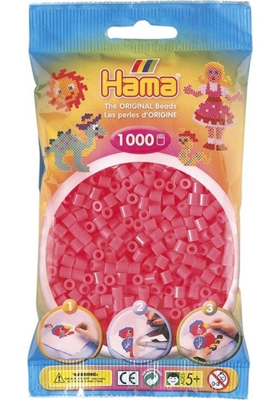 1.000'Lik Hama Midi Boncuk - Kiraz Şekeri