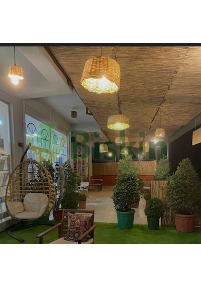 90cm Yükseklik X 600cm Genişlik Bambu Kamış Hasır Çit Dekoratif Bahçe Balkon Ve Duvar Çiti Reed Fence