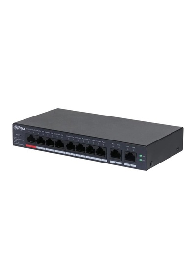 Dahua Cs4010-8gt-110 8 Port Gıgabıt + 2 Port Gıgabıt Uplınk 110w Poe Cloud Yönetilebilir Metal Kasa