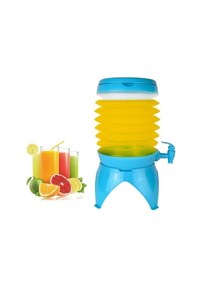 Musluklu Su Bidonu, 3,5 Litre Kapasite, Katlanabilir Tasarım