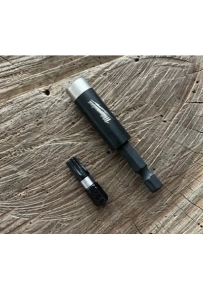 Milwaukee Manyetik Bits Uzatma Ucu 60mm Mıknatıslı Uzatma T30 Bits Matkap Ucu