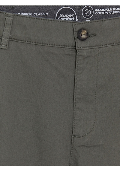 Lcwaıkıkı Classic Haki Regular Fit Erkek Chino Pantolon