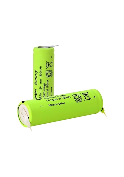 Gp 1.2 Volt 1800 Ma Düz Kafa Puntalı Şarjlı Aa Kalem Pil 180aah Şarjlı Pil Şarj Edilebilir Pil
