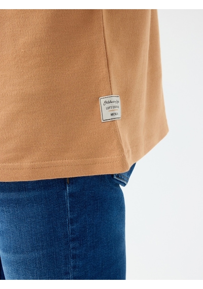 Regular Fit Erkek Tshirt K.kol Caramel