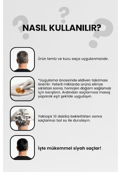 Batçı Anında Etkili Beyaz Kapatıcı Siyahlaştırıcı Şampuan 350 Ml