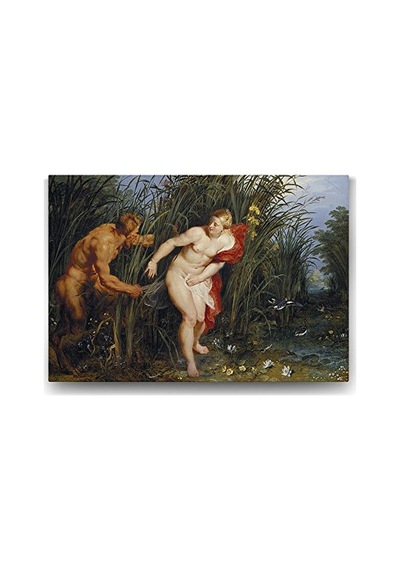 Ayrex Peter Paul Rubens - Pan And Syrinx Tablosu - 60x40cm Ayrex Peter Paul Rubens - Pan And Syrinx Tablosu - 60x40cm