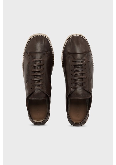 Emporio Armani Erkek Ayakkabı Em005857 Af25536 U6326 Kahverengi