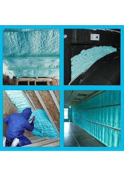 Selsil Thermal Foam Isı Ve Ses Yalıtım Köpüğü 850 Ml. 10 Adet ,demir Köpük Tabancası