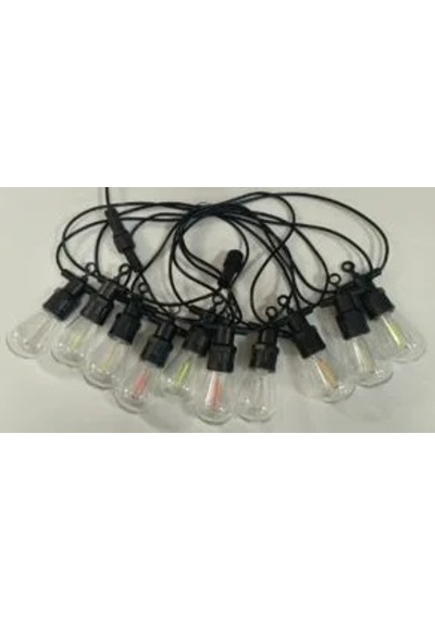 Jenerik 5m 10 Led Fişli Gün Işığı Mz-16- Çok Renkli