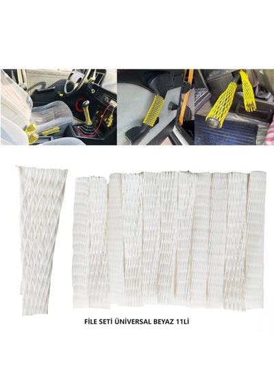 File Seti Unıversal Beyaz 11li