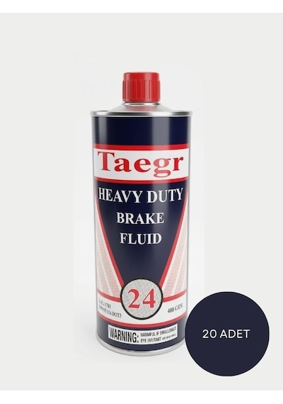 20 Adet Dot 3 Fren Hidrolik Yağı Otomobil, Motosiklet, Ağır Vasıta Hidrolik Yağı 400 Ml