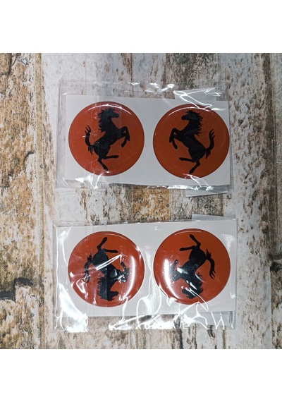 Ferrari Sticker Slikonlu 4x Yeni Model V4