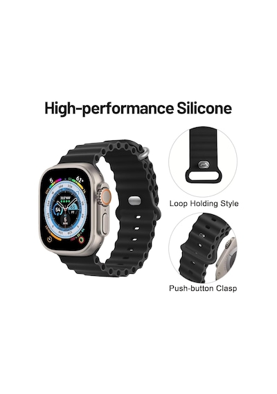 Ocean Band Apple Watch Ultra 49 Mm 45 Mm 44 Mm 42 Mm, Kadın Erkek Spor Dış Mekan Silikon Kayış İwatch Serisi Ultra Se 8 7 6 5 4 3 2 1 Çok Renkli - iOs Ocean Band Apple Watch Ultra 49 Mm 45 Mm 44 Mm 42 Mm, Kadın Erkek Spor Dış Mekan Silikon Kayış İwatch Serisi Ultra Se 8 7 6 5 4 3 2 1 Çok Renkli - iOs