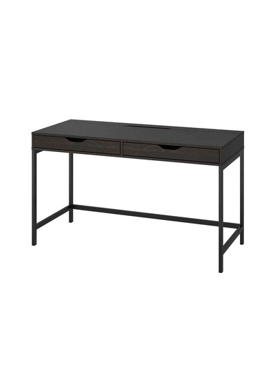 Alex Çalışma Masası, 2'li Stoper Çekmeceli, 132x58 Cm Venge Renk Alex Çalışma Masası, 2'li Stoper Çekmeceli, 132x58 Cm Venge Renk
