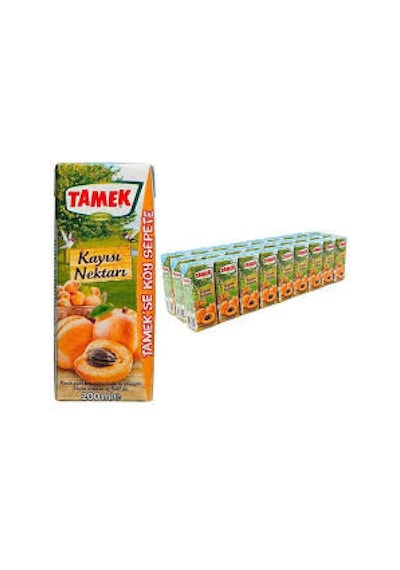 Tamek Kayısı Nektarı 200 Ml 27 Adet
