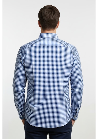 Uki Açık Mavi Comfortfit Casual Uzun Kol Gömlek Açık Mavi