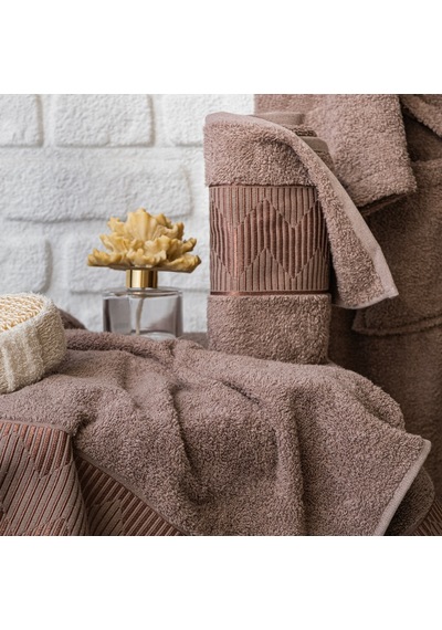 Schafer Home Sally Jakarlı Banyo Seti 6 Parça-bej/ekru Bej - Ekru