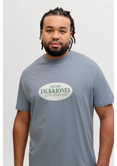 Jack & Jones Erkek T Shirt 12298346 Açık Mavi Açık Mavi