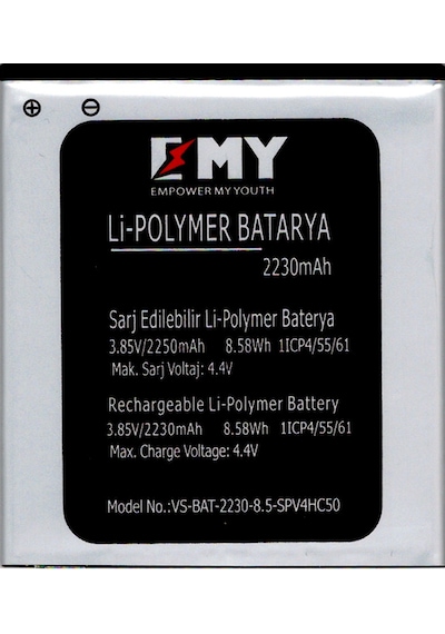 Vestel Venus 5000 Uyumlu Emy Batarya