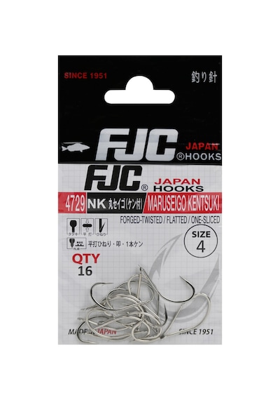 Fjc 4729nk Maruseigo Kentsuki Nikel Japon Olta İğnesi 6