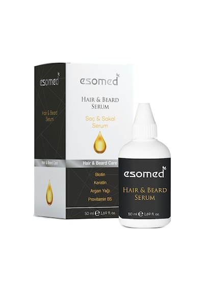 Esomed Argan Yağı Biotin Keratinli Saç Sakal Serumu 50 ML
