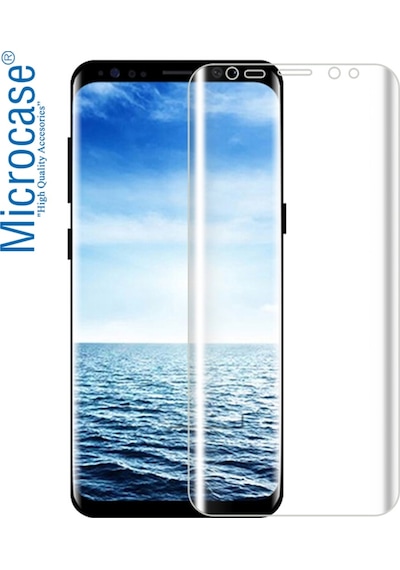 Samsung Uyumlu Galaxy Note 8 Full Ekran Koruma Curved 3D Pet Film