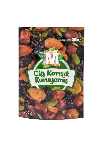 Migros Çiğ Karışık Kuruyemiş 200 G - 5 Adet Tarı