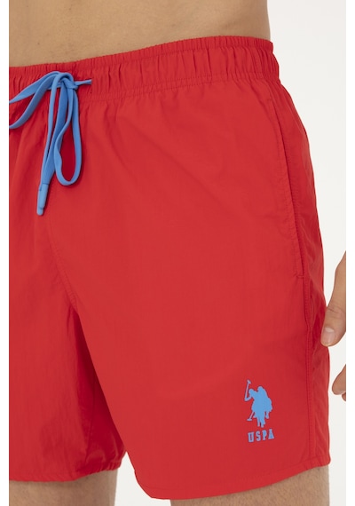 U.s. Polo Assn. Erkek Kırmızı Deniz Şortu 50282927-vr030 Kırmızı