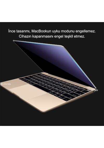 Ekran Koruyucu Apple Uyumlu MacBook Air Anti Blue Ray Eski Usb'li Model 2010-2017 A1369 A1466 İle
