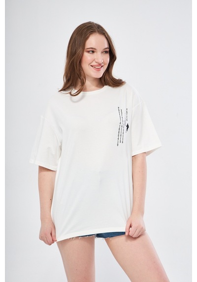 Kutaf Sırt Baskılı Unisex T-shirt 001