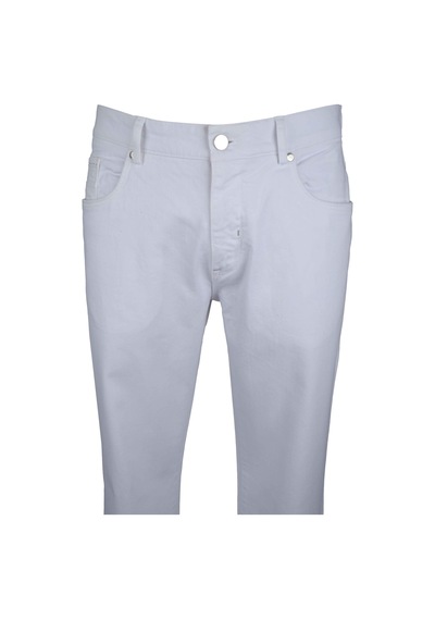 Cengiz İnler 5 Cep Fermuarlı Cep Fermuarlı Slim Kot Pantolon