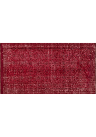 Özel Vintage Eskitme El Dokuma Halı 149 X 271 Cm 9414
