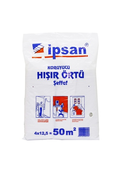 50-m2 Hışır Şeffaf Koruyucu Örtü Bx40