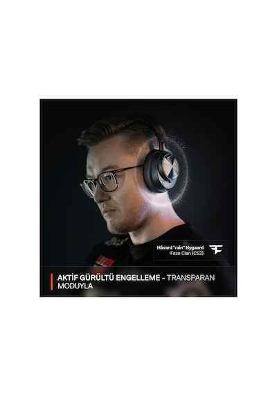 Steelseries Arctis Nova Pro Wireless Etaıl Box Kablosuz Gaming Oyuncu Kulaklığı -siyah