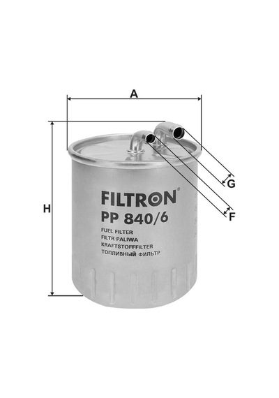 Mercedes C Serisi W203 C220 Cdı Om646 Yakıt Filtresi 2003-2007 Filtron