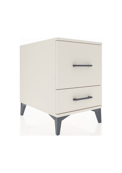 Kronos Komodin 2 Raflı Tek Çekmeceli Tek Kapaklı 44x59x64 Aytaşı-aytaşı Aytası