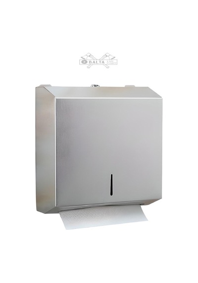Maxiflow Z Katlama Kağıt Havluluk 400'lü Wc Kağıt Dispanseri Krom Z Katlama 400 Peçetelik Duvara Monte Krom