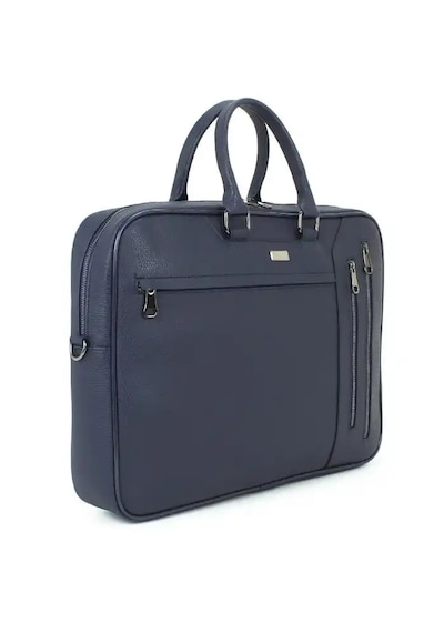Case Club 17.3 İnç Omuz Askılı Unisex Laptop Evrak Çantası Taba