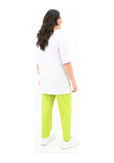 Kadın Büyük Beden Kelebek Baskı Detaylı T-shirt Takım 8114-25 001