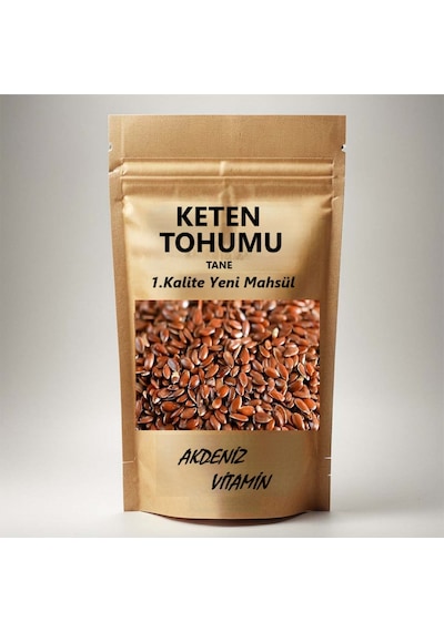 Akdeniz Vitamin Chia Tohumu 500 G + Keten Tohumu 500 G